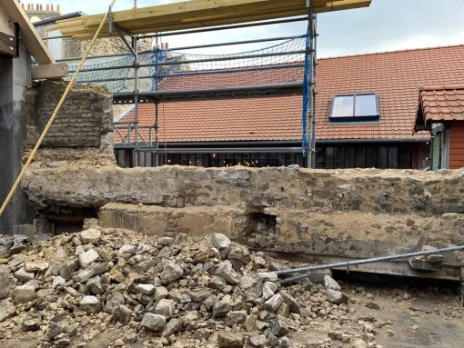 Démolition murs à Boulogne-sur-Mer , Saint-Omer, CMI Audomarois