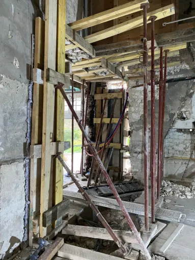 Ouverture d'un mur porteur à Dannes, Saint-Omer, CMI Audomarois