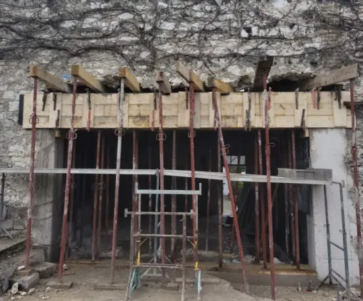 Création d'un linteau béton près du Touquet-Paris-Plage, Saint-Omer, CMI Audomarois