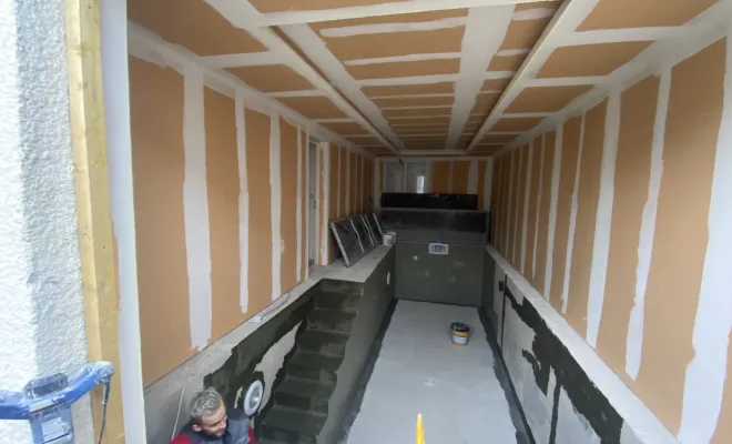 Construction d'une piscine près de Calais, Saint-Omer, CMI Audomarois