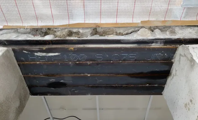 Création d'une ouverture dans un mur en pierre à Boulogne-sur-mer, Saint-Omer, CMI Audomarois